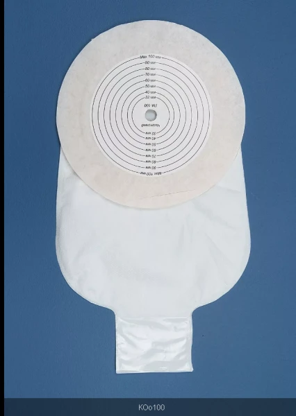 21-01-01 Однокомпонентный дренируемый калоприемник со встроенной плоской пластиной