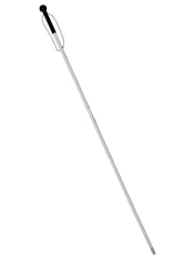 06-03-04 Трость белая опорная, регулируемая по высоте, без устройства противоскольжения